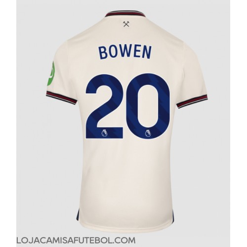 Camisa de Futebol West Ham United Jarrod Bowen #20 Equipamento Secundário 2025-26 Manga Curta